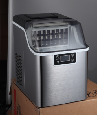 מכשיר להכנת קרח 20 קילו עם חיבור לצנרת מים